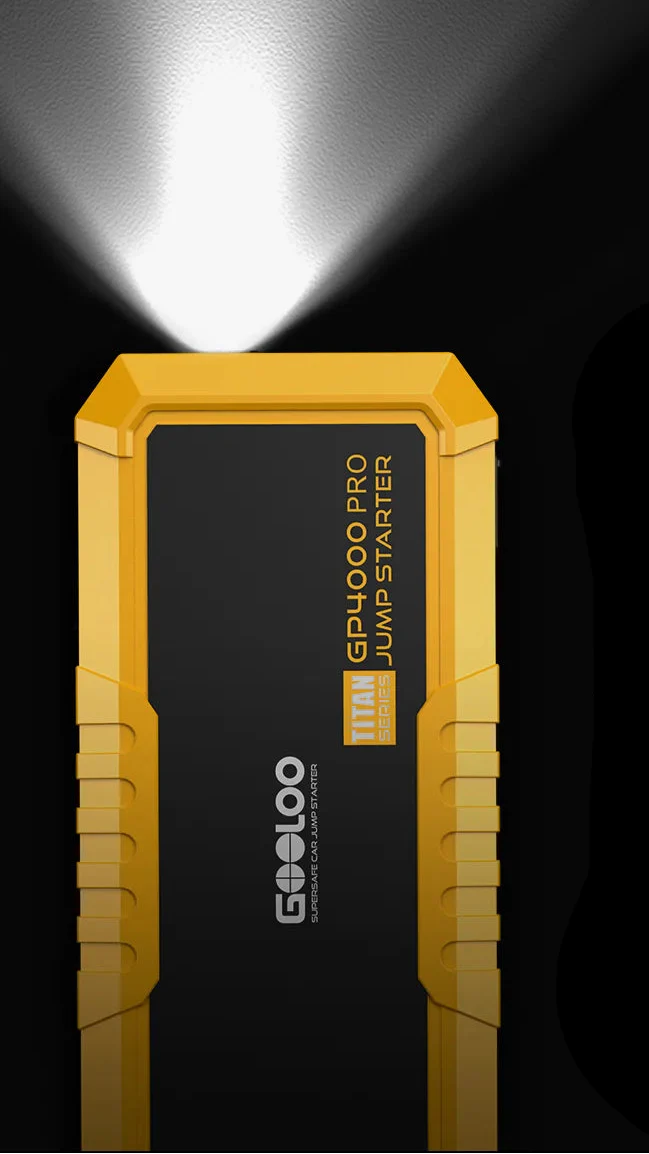 מצבר התנעה נייד 4000A / 26800mAh