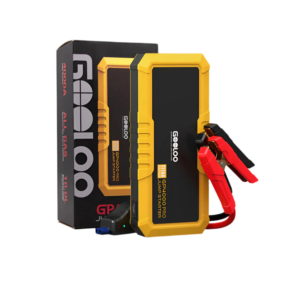 מצבר התנעה נייד 4000A / 26800mAh